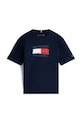 Tommy Hilfiger t-shirt bawełniany dziecięcy KB0KB10111.116.122.9BYA granatowy AW25