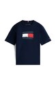 Tommy Hilfiger t-shirt bawełniany dziecięcy KB0KB10111.128.176.9BYA granatowy AW25
