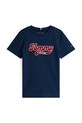 Детская хлопковая футболка Tommy Hilfiger KB0KB10118.104.122.9BYA тёмно-синий AW25