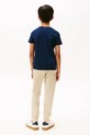 Tommy Hilfiger t-shirt bawełniany dziecięcy KB0KB10118.128.176.9BYA granatowy