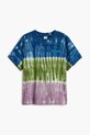 Dětské bavlněné tričko Desigual 25WBTK04 modrá AW25