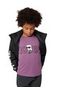 Karl Lagerfeld t-shirt bawełniany dziecięcy nadruk fioletowy Z30956.86.108