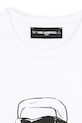 Karl Lagerfeld t-shirt bawełniany dziecięcy biały Z30957.162.174