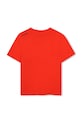 Karl Lagerfeld tricou de bumbac pentru copii Z30959.86.108 rosu AW25