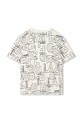 Karl Lagerfeld t-shirt bawełniany dziecięcy Z30960.162.174 biały AW25