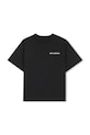 Karl Lagerfeld tricou de bumbac pentru copii Z31039.86.108 negru AW25