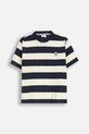 Coccodrillo t-shirt bawełniany dziecięcy wzorzyste niebieski ZC5143204ABJ