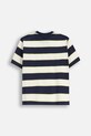 Coccodrillo t-shirt bawełniany dziecięcy ZC5143204ABJ niebieski AW25