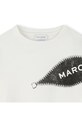 Chlapec Detské bavlnené tričko Marc Jacobs W60637.114.150 béžová