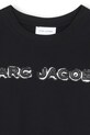Chłopiec Marc Jacobs t-shirt bawełniany dziecięcy W60644.156 czarny