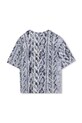 Marc Jacobs tricou de bumbac pentru copii W60707.114.150 albastru AW25