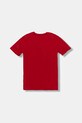 Guess t-shirt bawełniany dziecięcy L5BI00.I3Z14.9BYA czerwony AW25