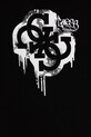 Chłopiec Guess t-shirt bawełniany dziecięcy L5BI00.I3Z14.9BYA czarny