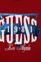 Chłopiec Guess t-shirt bawełniany dziecięcy N5BI00.I3Z14.9BYA czerwony