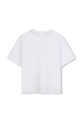 HUGO t-shirt bawełniany dziecięcy G00435.114.150 biały AW25