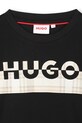 Băieți HUGO tricou de bumbac pentru copii G00435.114.150 negru