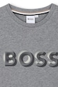 Chłopiec BOSS t-shirt bawełniany J52360.162.174 szary