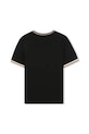 Chłopiec BOSS t-shirt bawełniany dziecięcy J52368.162.174 czarny