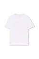 Băieți BOSS tricou din bumbac pentru bebeluși J52370.102.108 alb