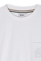 BOSS t-shirt bawełniany dziecięcy biały J52377.102.108