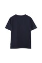 BOSS t-shirt bawełniany dziecięcy 2-pack granatowy J52680.162.174