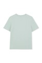 Otroška bombažna kratka majica BOSS J52711.114.150 turkizna SS26