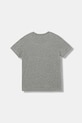 Dječja pamučna majica kratkih rukava United Colors of Benetton 3I1XC10Q4.G.seasonal siva AW25