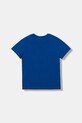 United Colors of Benetton tricou de bumbac pentru copii 3I1XC10Q4.G.seasonal albastru AW25