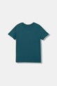 United Colors of Benetton t-shirt bawełniany dziecięcy 3I1XC10Q4.G.seasonal turkusowy AW25