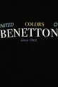 Chłopiec United Colors of Benetton t-shirt bawełniany dziecięcy 3I1XC10Q4.G.seasonal czarny