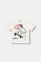 United Colors of Benetton t-shirt in cotone prodotto per bambini bianco 3X1SG10JW.P.seasonal