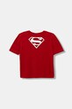 United Colors of Benetton t-shirt in cotone per bambini 3JERC10PO.G.seasonal rosso AW25