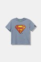 Детская хлопковая футболка United Colors of Benetton хлопок голубой 3JERG10JX.P.seasonal