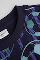 Chłopiec Coccodrillo t-shirt bawełniany dziecięcy ZC5143220VBA granatowy