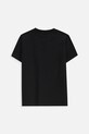 Coccodrillo t-shirt bawełniany dziecięcy ZC5143228VBA czarny AW25