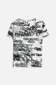 Coccodrillo t-shirt bawełniany dziecięcy ZC5143232VBA biały AW25