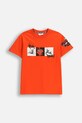 Coccodrillo tricou de bumbac pentru copii print rosu ZC5143204SBJ