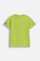 Coccodrillo t-shirt bawełniany dziecięcy ZC5143202SBK zielony AW25