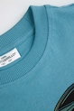 Chłopiec Coccodrillo t-shirt bawełniany dziecięcy ZC5143202CBJ turkusowy