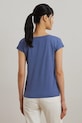 Lauren Ralph Lauren t-shirt 200971072 kék AW25