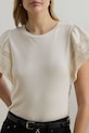 Μπλουζάκι Lauren Ralph Lauren μπεζ 200971088