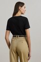 Lauren Ralph Lauren t-shirt bawełniany 200971125 czarny AW25