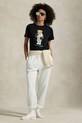 Ruházat Polo Ralph Lauren pamut póló 211971709 fekete