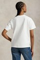 Βαμβακερό μπλουζάκι Polo Ralph Lauren 211971712 λευκό AW25