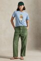 Одяг Бавовняна футболка Polo Ralph Lauren 211971730 блакитний