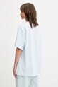 Odzież Rotate t-shirt bawełniany 114392184 niebieski