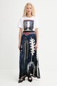MUNTHE t-shirt bawełniany LACK 253110025360 biały AW25