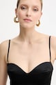 Bodi Elisabetta Franchi BO00456E2 crna