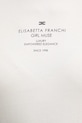 Elisabetta Franchi t-shirt bawełniany MA63D56E2 beżowy