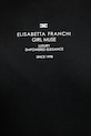 Bavlnené tričko Elisabetta Franchi MA63D56E2 čierna